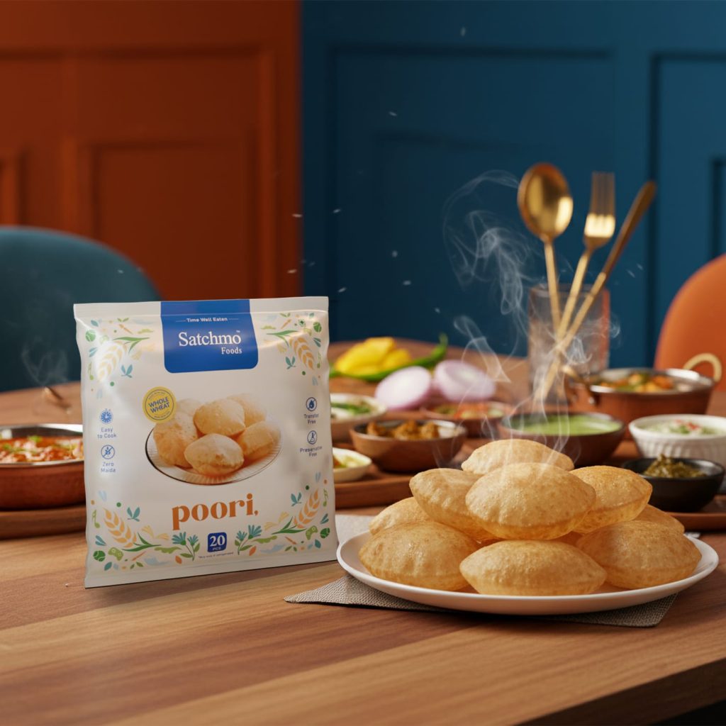 Satchmo ready-to-cook Poori